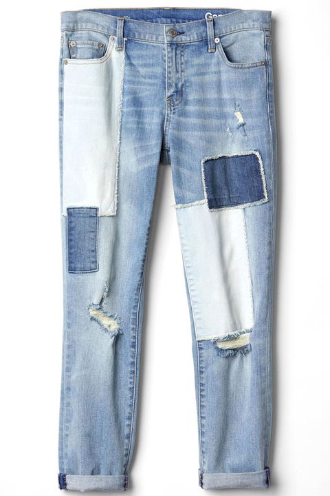 <p>Gap Authentic 1969 Patchwork Best Girlfriend Jeans, $90; <a href="http://www.gap.com/browse/product.do?cid=1048557&vid=1&pid=126076002" target="_blank">gap.com</a></p>