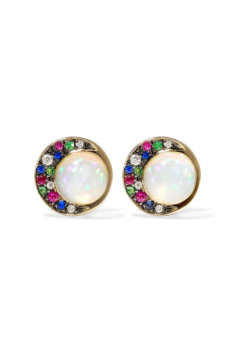27 Stud Statement Earrings Cool Rose Gold And Silver 27 Stud Statement Earrings Cool Rose Gold And Silver For Women