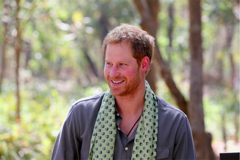 Prince Harry visits Nepal.