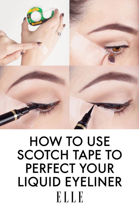 Liquid Eyeliner Tips - Scotch Tape Tips to Perfect Your Liquid Eyeliner