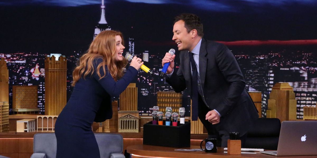 Amy Adams and Jimmy Fallon Sing with Special Vocal Effects - Watch the ...