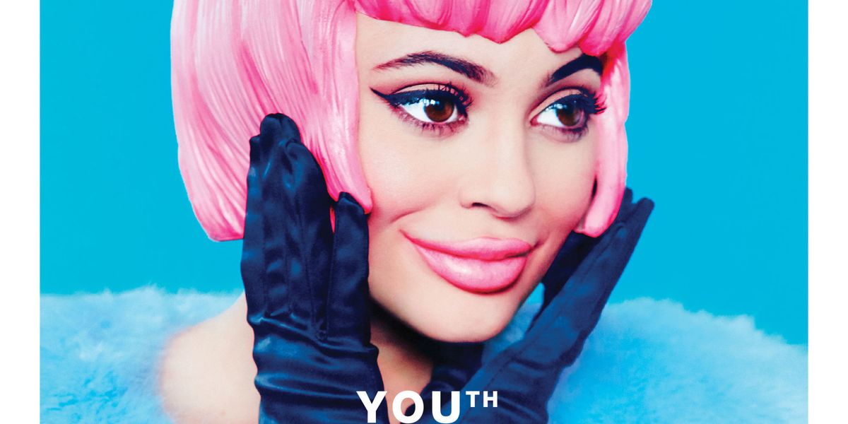 Kylie Jenner Pink Hair Cover Kylie Jenner Paper Magazine