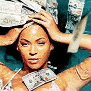 Beyonce makes money.