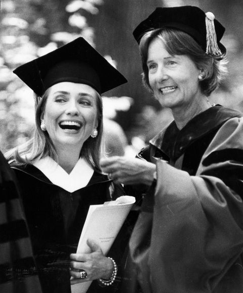Hillary Clinton at Wellesely College Commencement in 1992