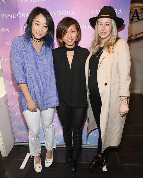 <p>Attending PANDORA Jewelry Hosts Grand Reopening Event in New York on April 9th, 2016.</p>