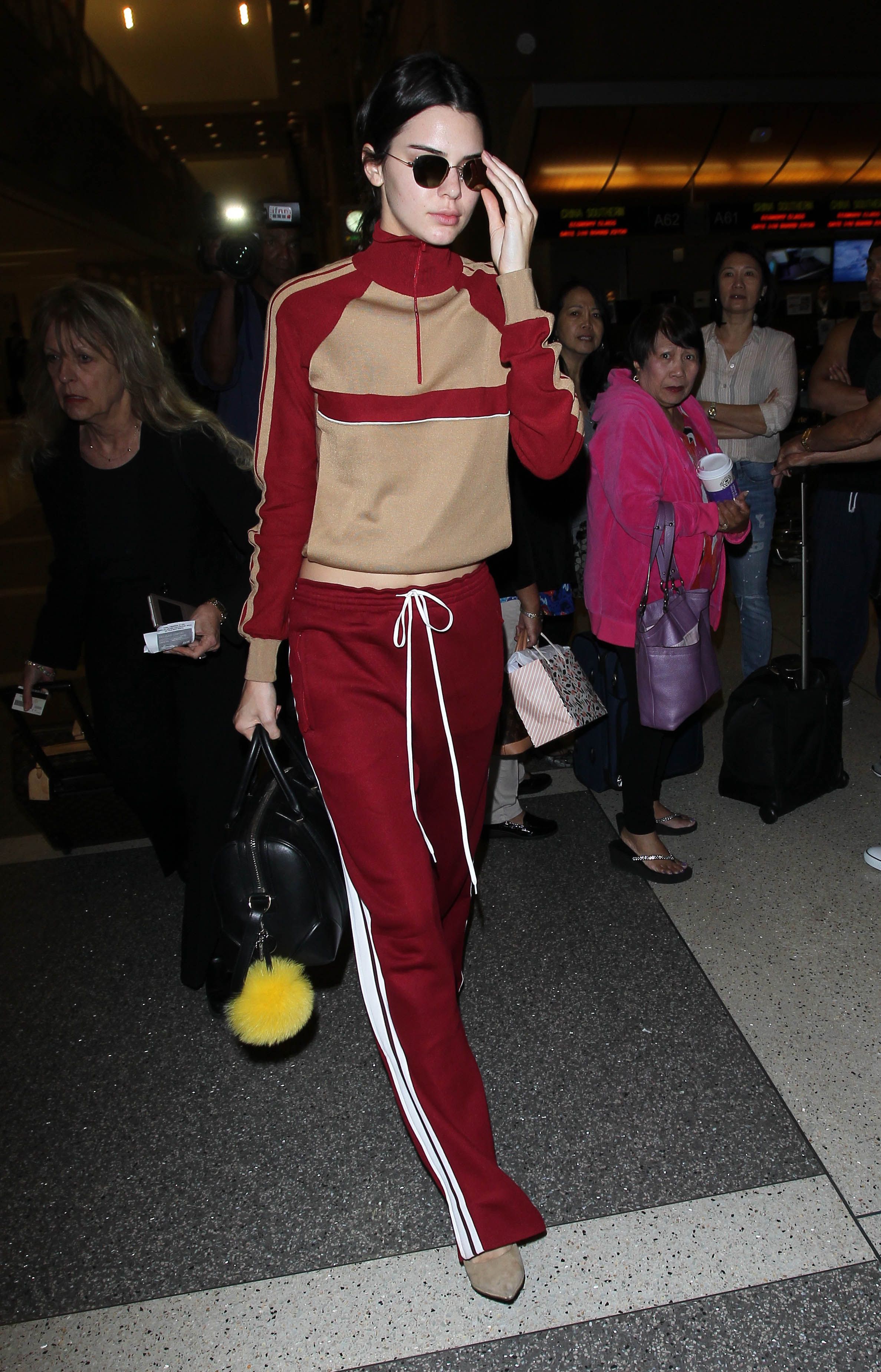 Kendall jenner track pants new arrivals
