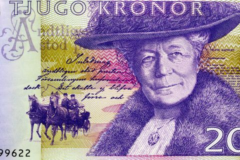 women on currency