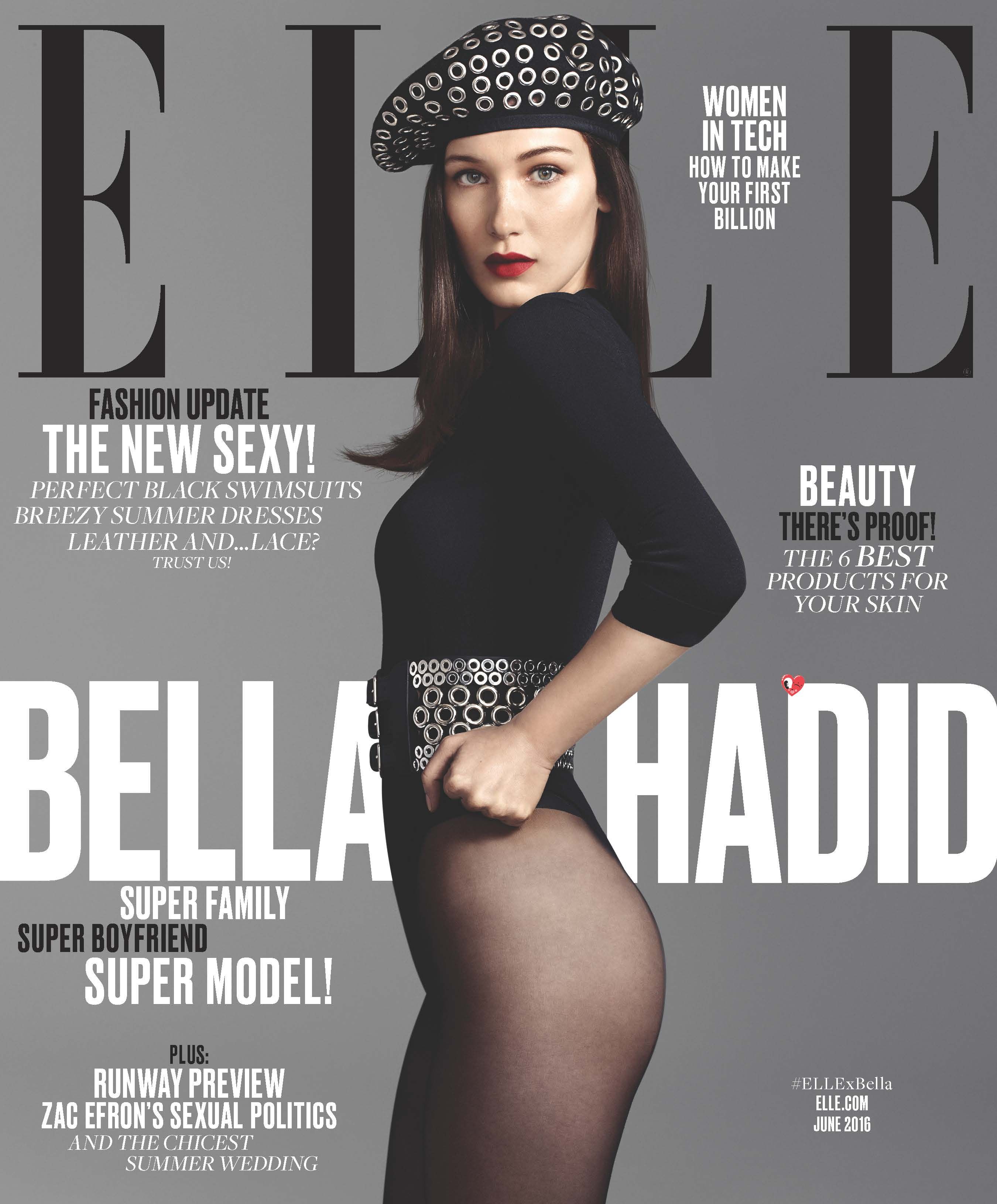 Bella Hadid ELLE June 2016 Cover Story Bella Hadid Interview