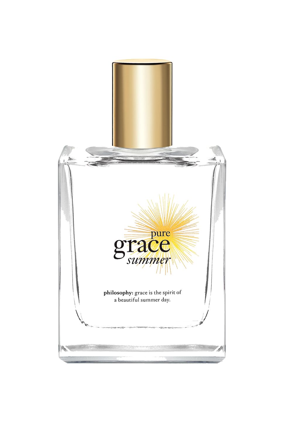 <p>We would classify this as a t-shirt scent because its breezy, uplifting mix of citron zest, coconut water, vanilla, and sandalwood is so summery and casual. Consider it your new Saturday afternoon go-to. </p><p><br></p><p>$48, for 2.0 fl. oz., <a href="http://www.philosophy.com/pure-grace-summer-spray-fragrance.html?cgid=C212" target="_blank">Philosophy.com</a> </p>