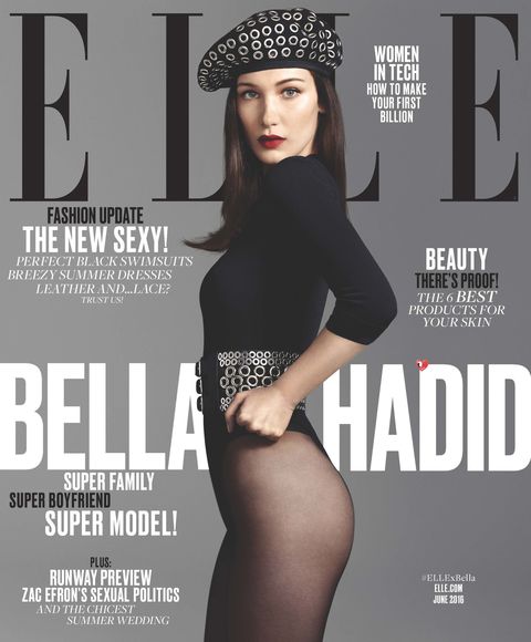 Bella Hadid Elle June 2016 Cover Story Bella Hadid Interview