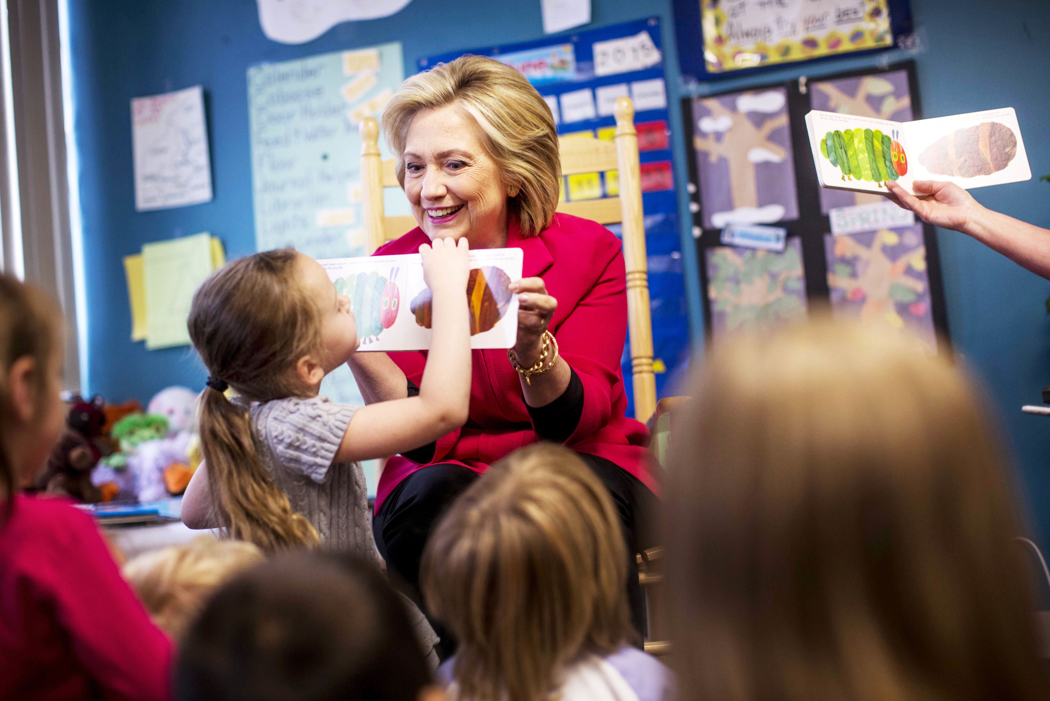 Hillary Clinton Unveils Bold Plan To Curb Child Care Costs