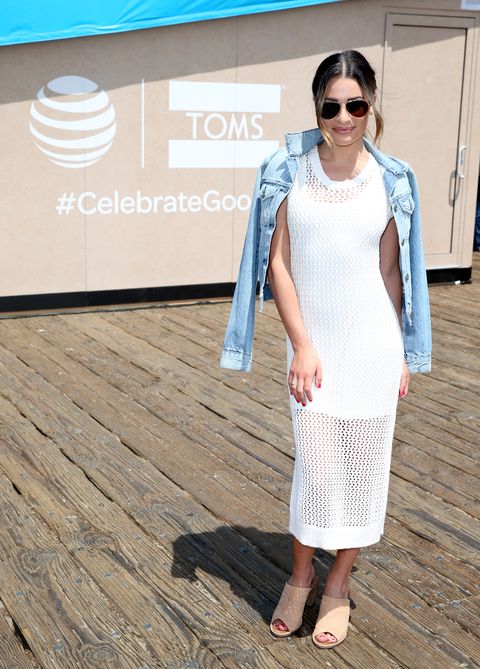 <p>At the AT&T and TOMS 10 Year Celebration Shoebox in Santa Monica on May 6, 2016. </p>