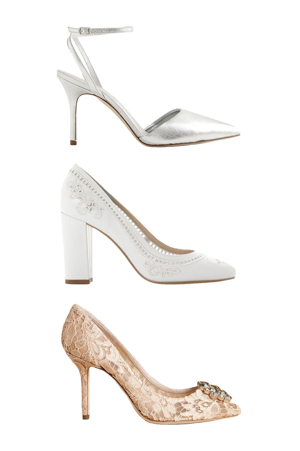 Wedding Shoes for Every Type of Bride 