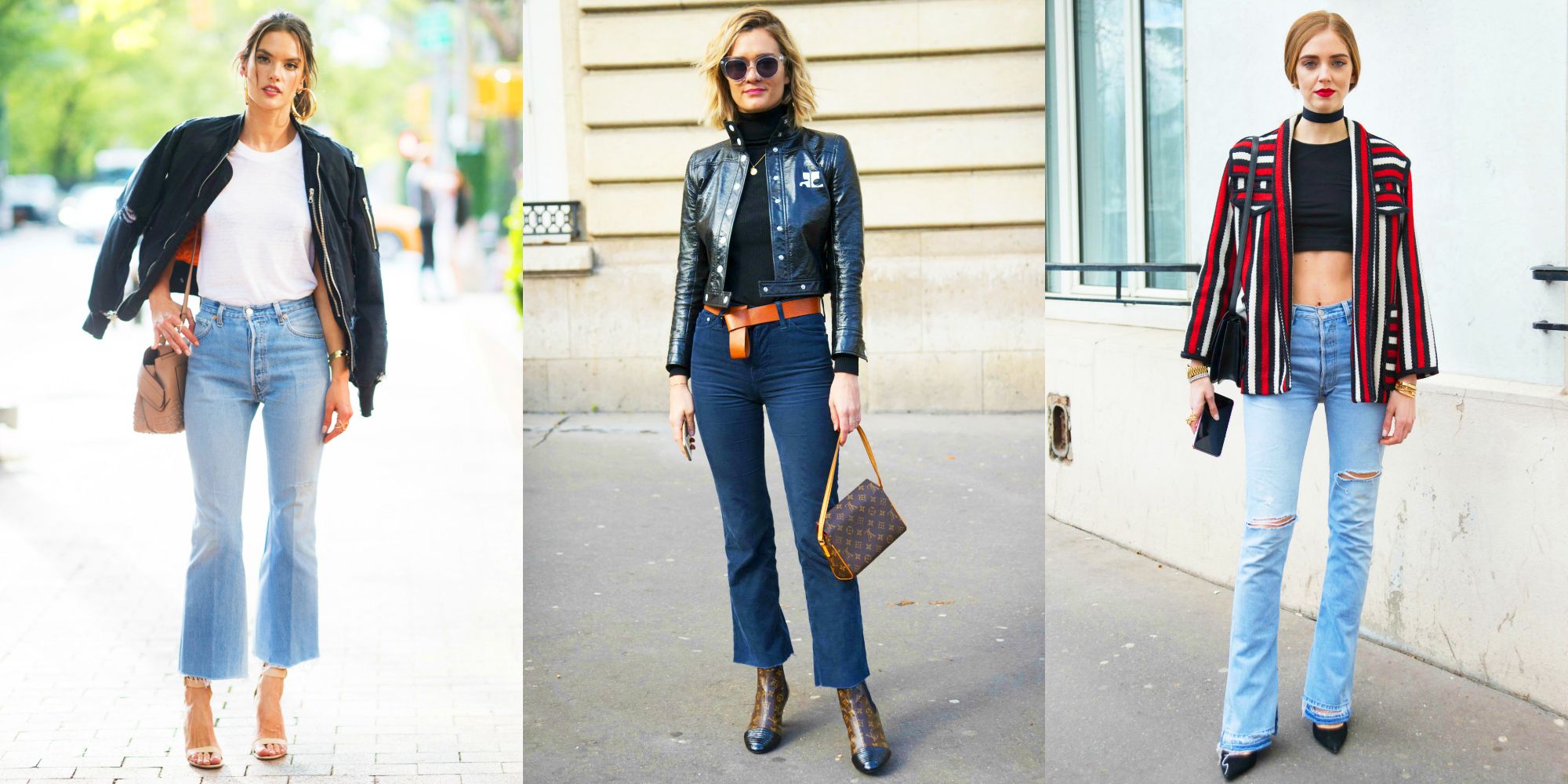 bootcut jeans and heels