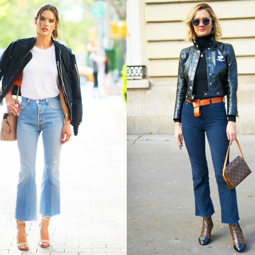 Outfits with cheap bootcut jeans