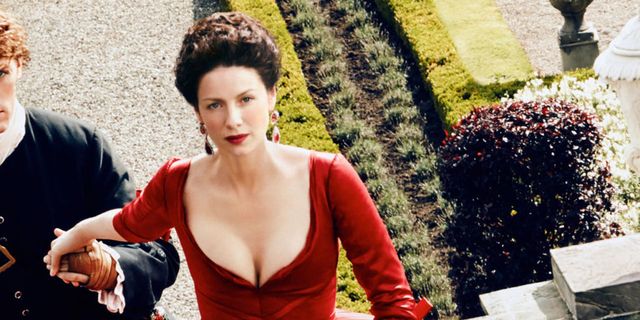 Outlander  Claire's Stunning Red Dress 