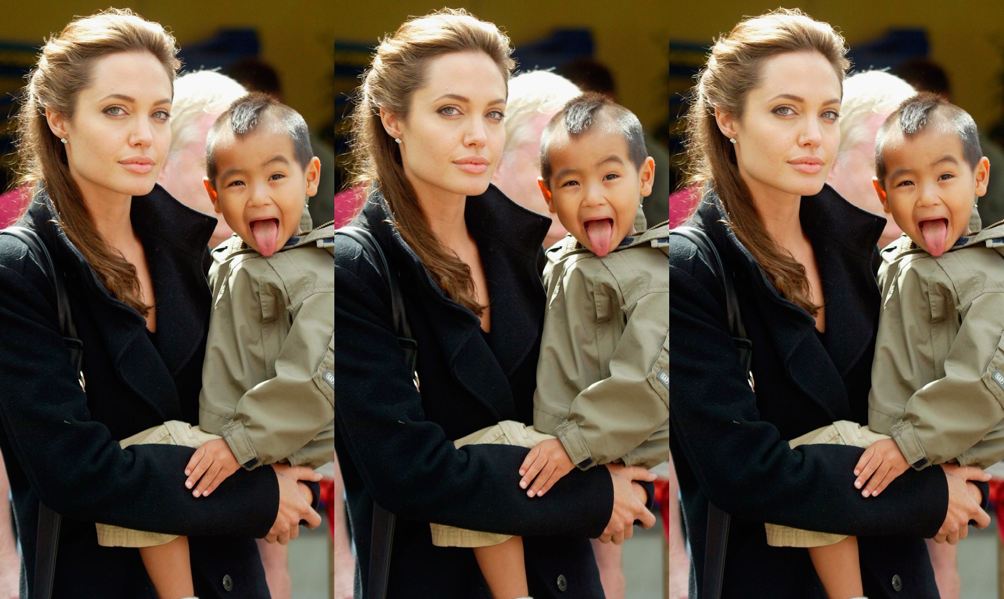 2019 year - Angelina Jolie Used Herself as a Shield to Protect Kids From a Mob in Greece 2019 year