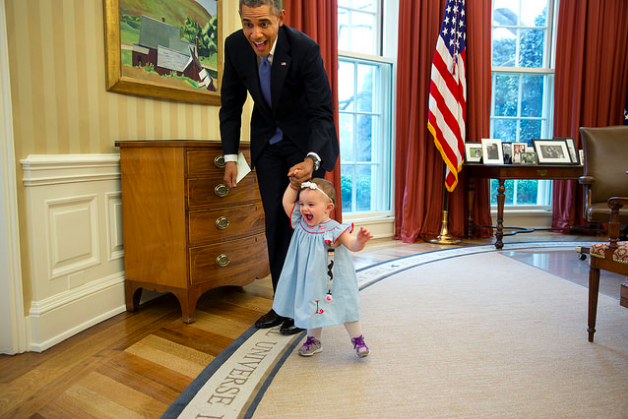 President Obama Is Such a Dad in 100 Photos