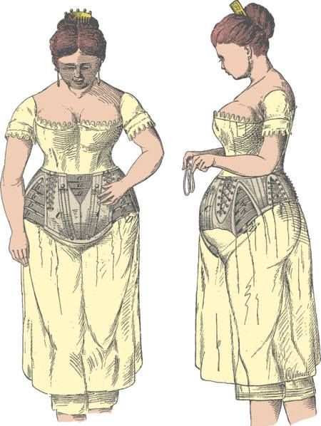 Did women wear corsets when pregnant during the 18th century? #18thcen
