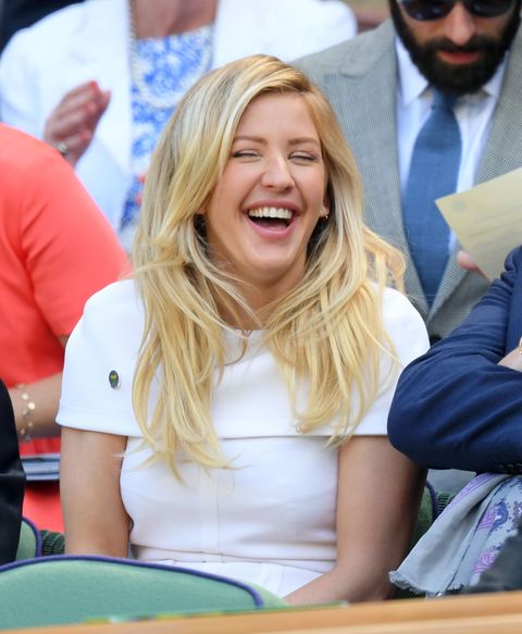 Celebrities at 2016 Wimbledon Championships - Stars Watching Tennis