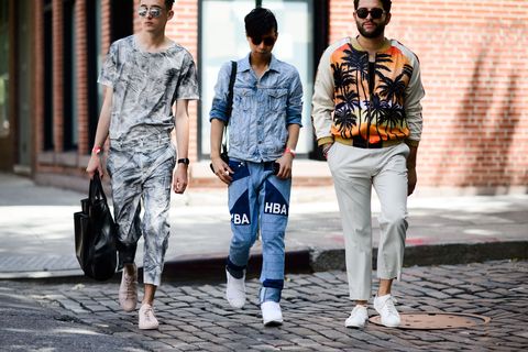 Men's Fashion Week Street Style - New York Men's Fashion Week Spring 2017