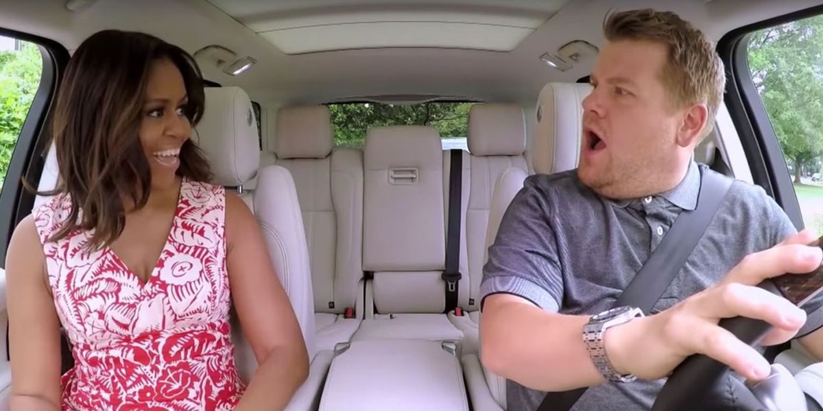 Michelle Obama Carpool Karaoke Teaser Michelle Obama Sings Beyoncé