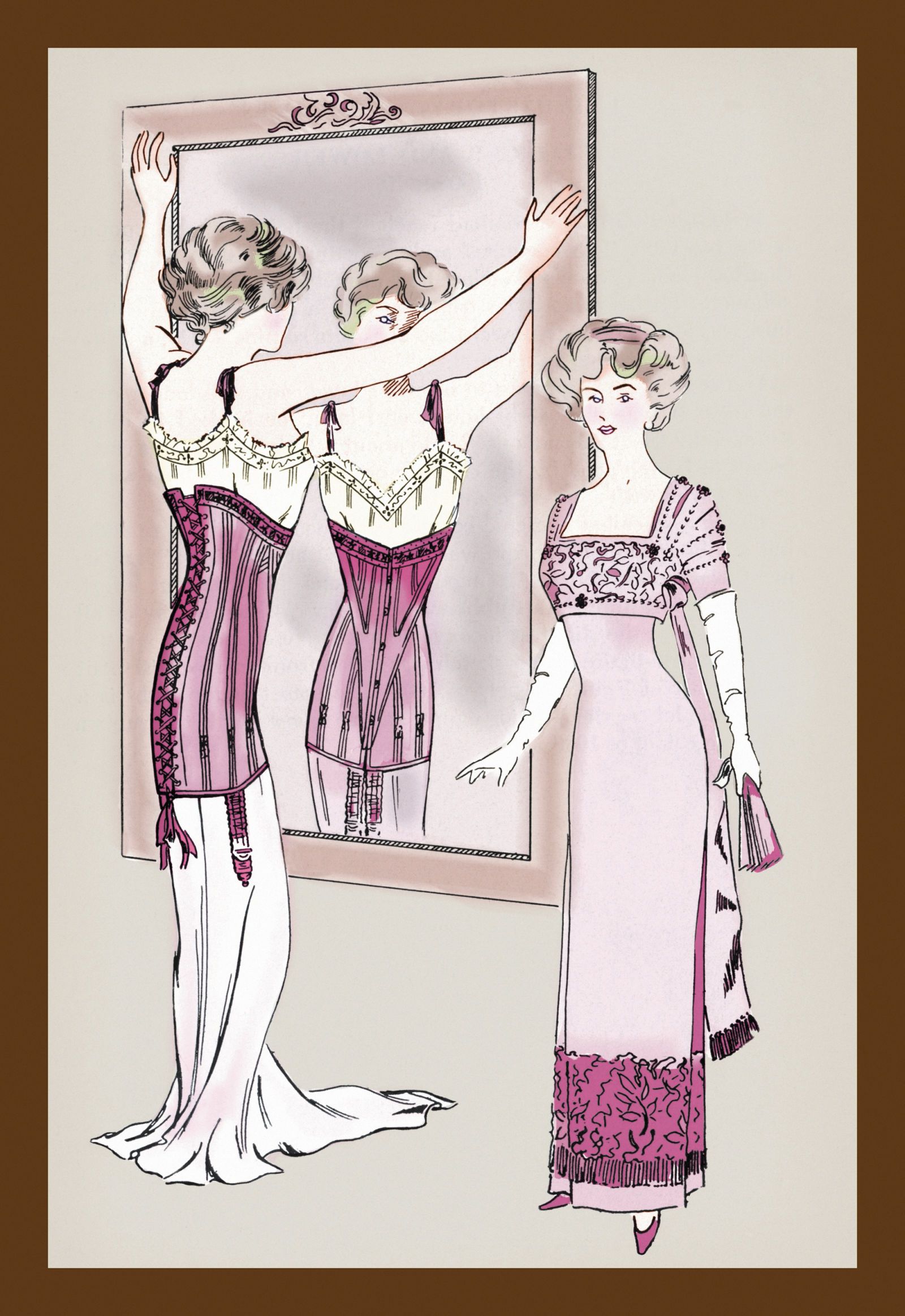 1800s undergarments