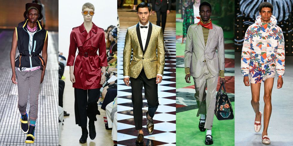 10 Styling Tricks We're Stealing from the Spring 2017 Men's Runway Shows