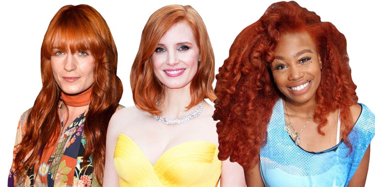 Red Hair Color Shades For Every Complexion - 22 Celebrity Redheads ... Red Hair Color Shades For Every Complexion - 22 Celebrity Redheads ...