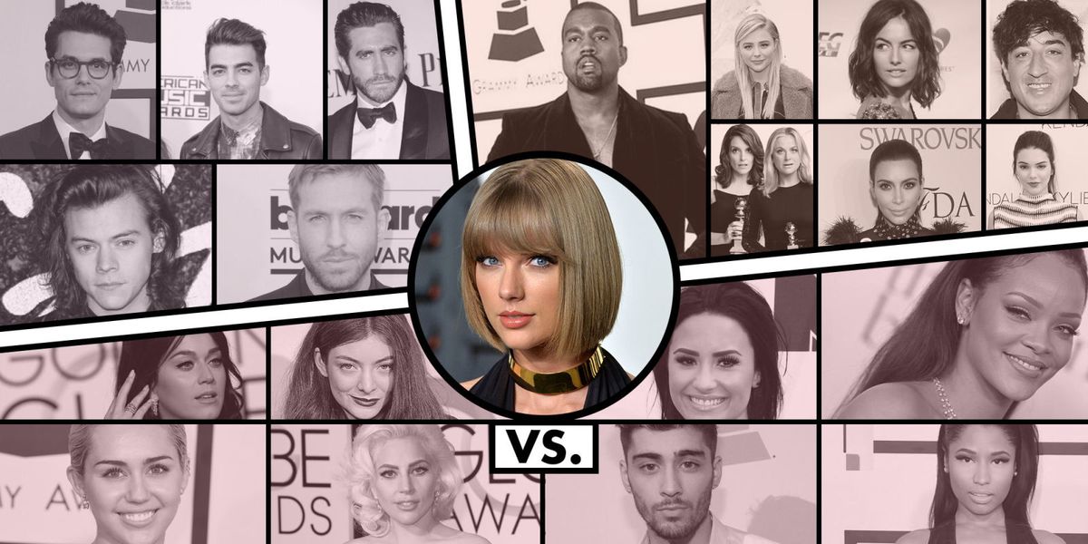 Taylor Swift's Feuds - People Who Have Had Drama With Taylor Swift