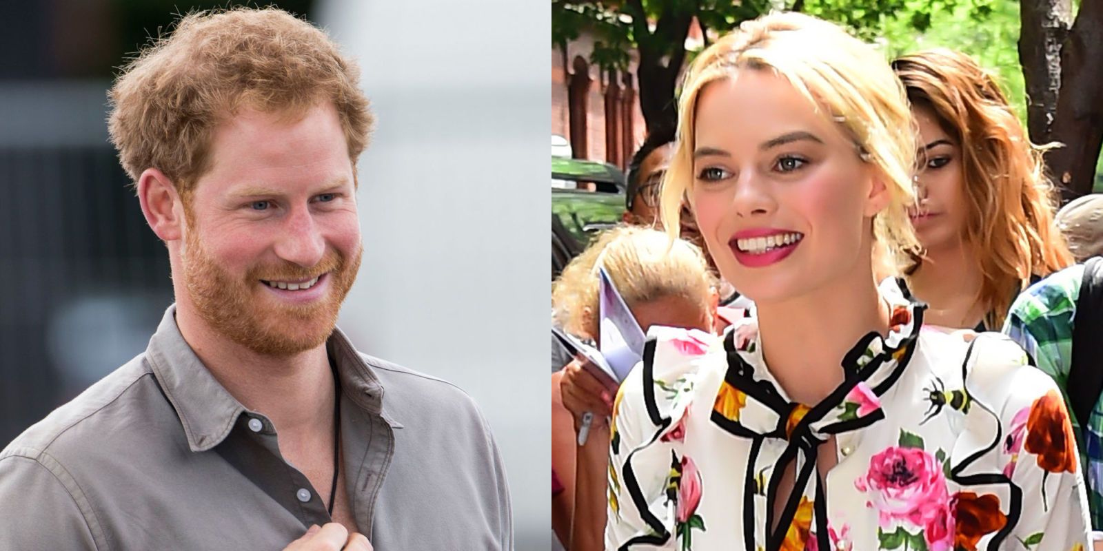 Margot Robbie On Prince Harry - How Margot Robbie Revealed Her Royal ...