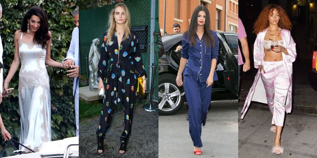Celebrities in PJs Publicly - Celebrities Wearing PJs and Nightgowns Out