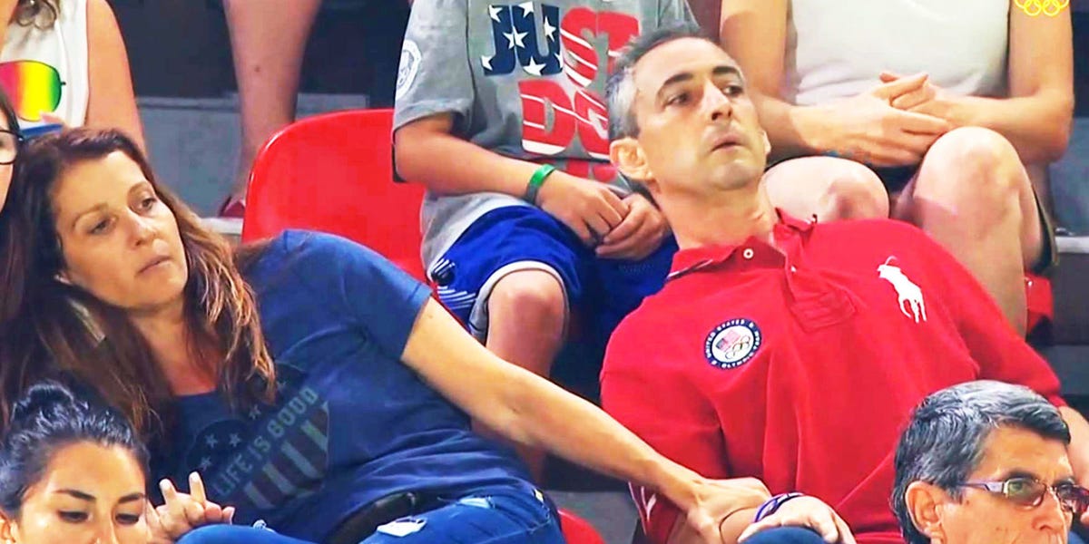 Aly Raisman's Parents at Rio Olympics - Lynn and Rick Raisman React to ...