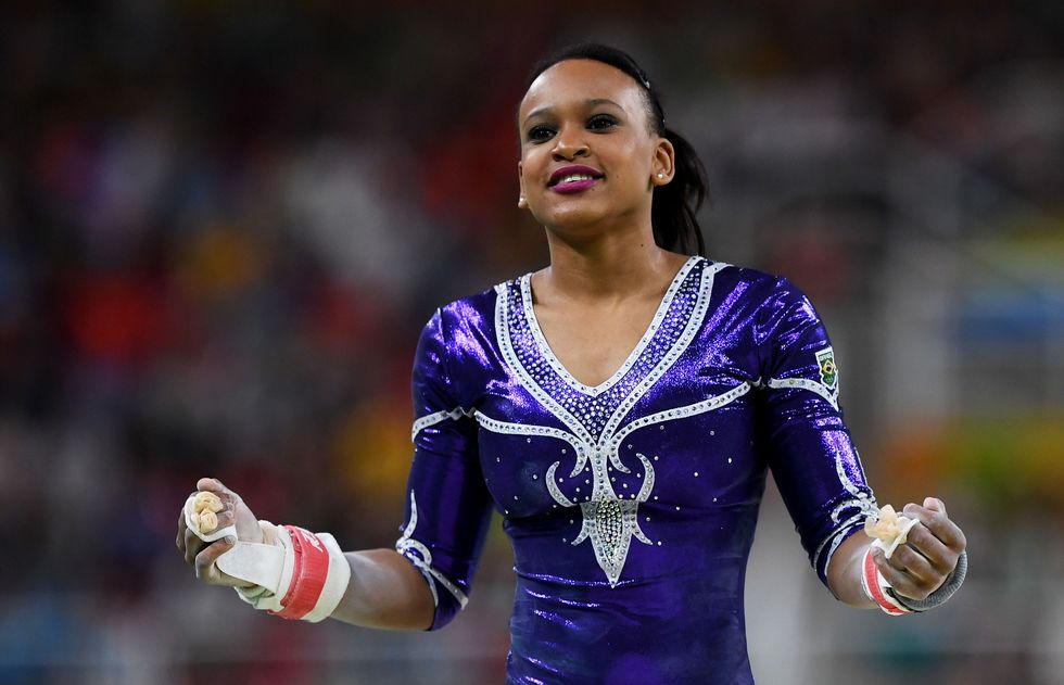 Brazilian Gymnast Rebeca Andrade Performs Beyonce Floor ...