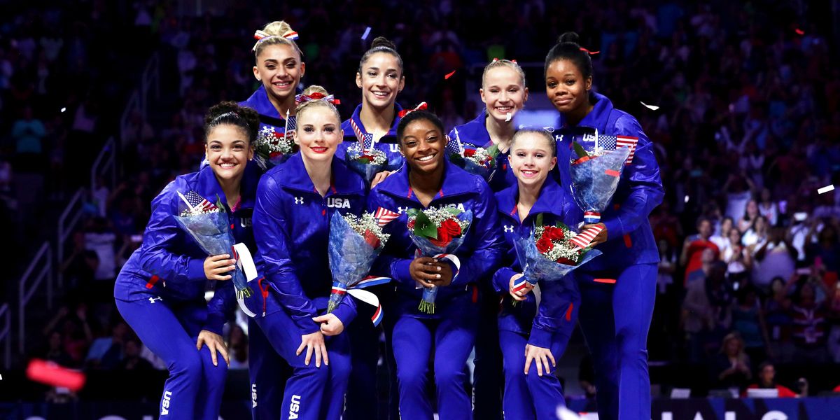 2016 US Olympics Gymnastics Team Members - Gabby Douglas, Aly Raisman and  More US Gymnasts