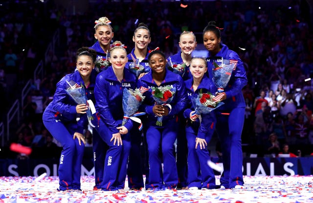 2016 US Olympics Gymnastics Team Members - Gabby Douglas, Aly Raisman and  More US Gymnasts