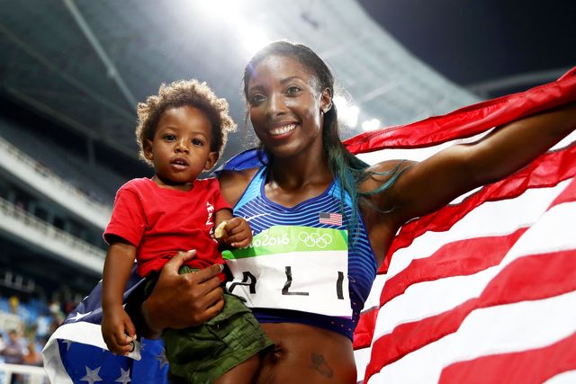 Photos - Olympians with their Adorable Children