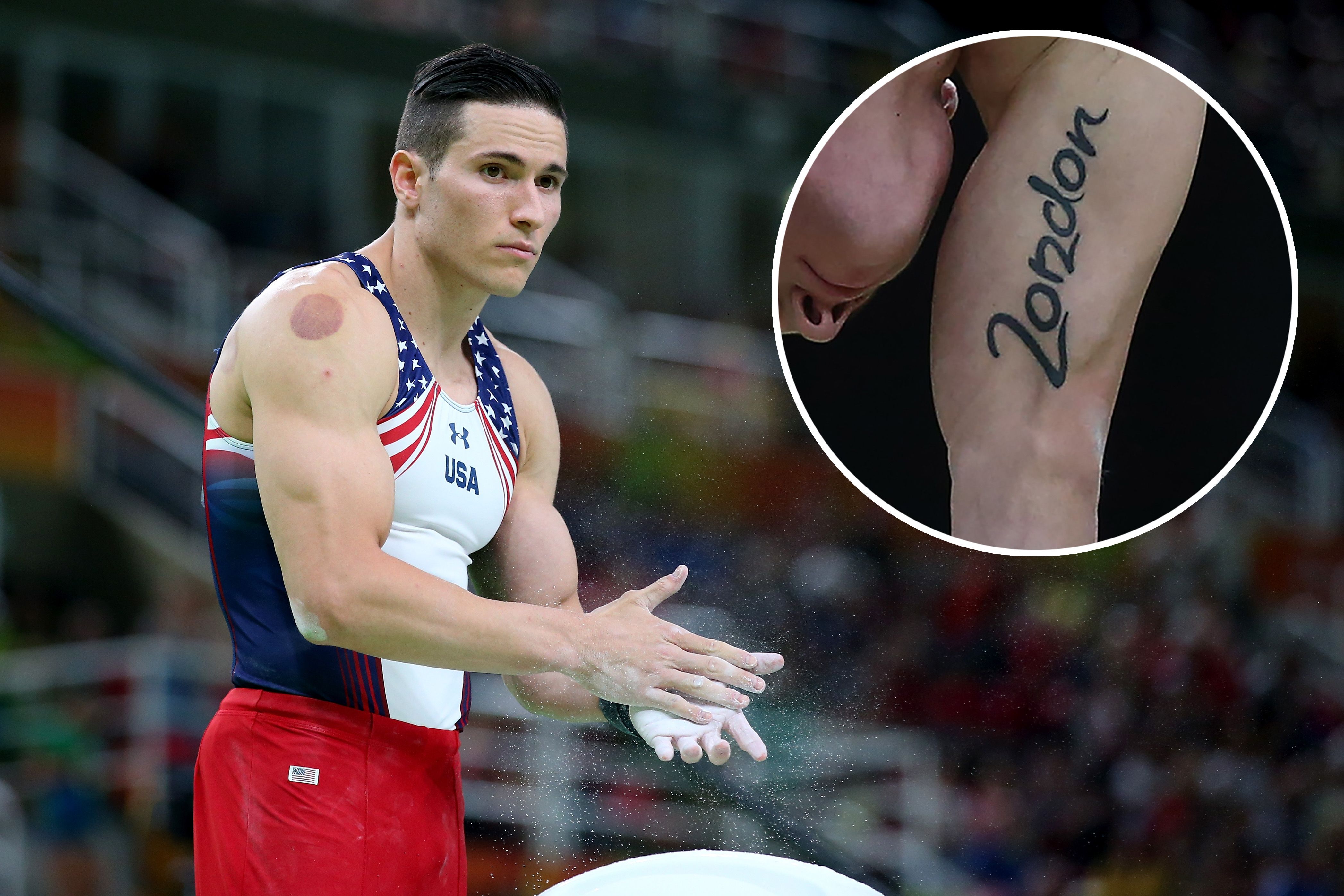 25 Athletes with Olympics Tattoos - Olympic Rings Tattoo