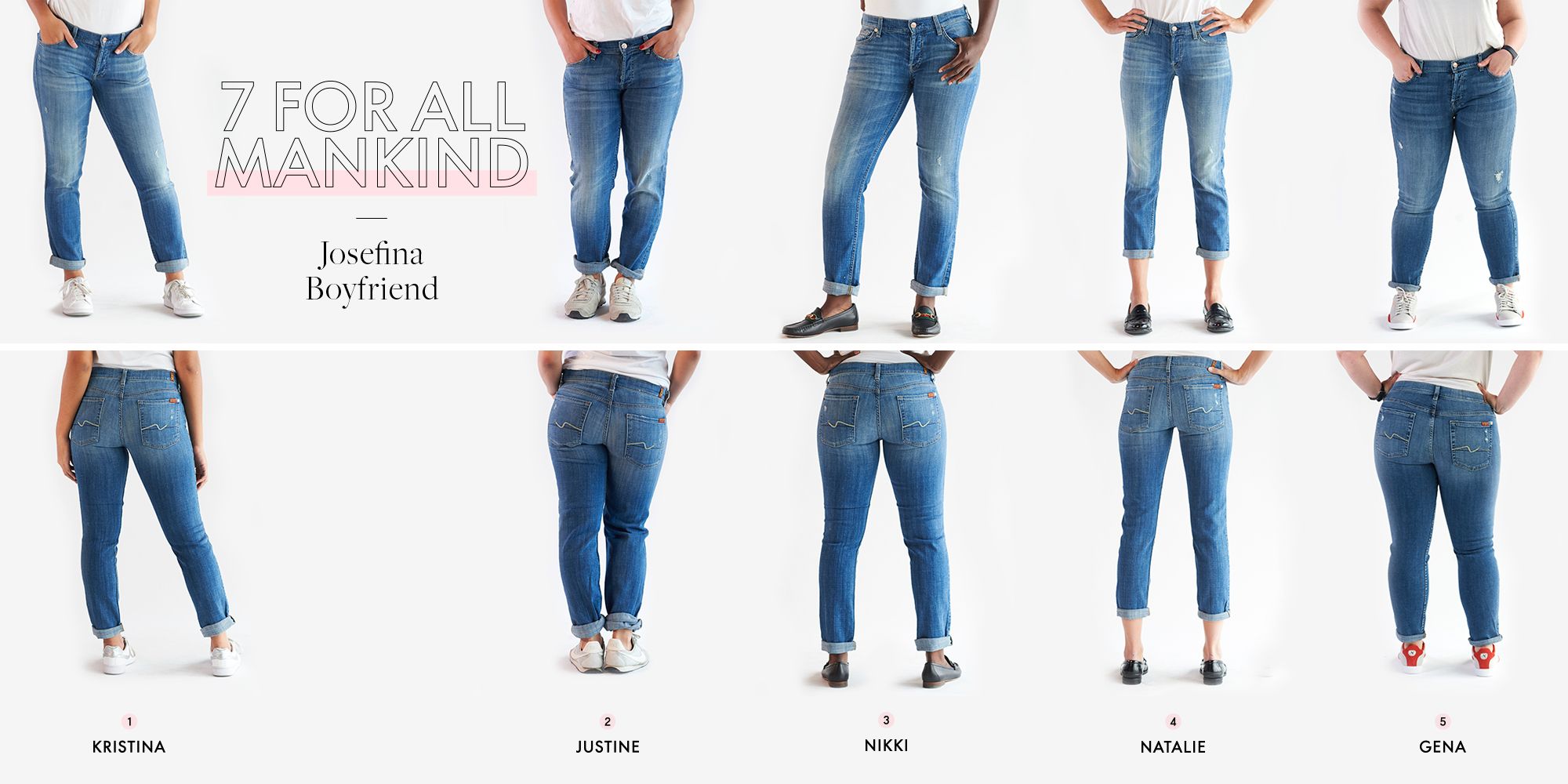 Women's Low Rise Jeans - Denim for Women | 7 For All Mankind