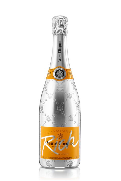 <p>Inspired by mixology, Clicquot Rich is the newest champagne from the brand. Serve it over&nbsp;ice and mixed with fresh ingredients like&nbsp;fruits, vegetables, teas and herbs as an alternative to rosé.<span class="redactor-invisible-space" data-verified="redactor" data-redactor-tag="span" data-redactor-class="redactor-invisible-space"></span></p><p><em data-redactor-tag="em" data-verified="redactor">Veuve Clicquot Rich<span class="redactor-invisible-space" data-verified="redactor" data-redactor-tag="span" data-redactor-class="redactor-invisible-space">,&nbsp;</span>$65;&nbsp;</em><a href="http://www.grandwinecellar.com/sku22924_?gclid=CJvjuMq53c4CFQyCaQod7HoHww"><em data-redactor-tag="em" data-verified="redactor">grandwinecellar.com</em></a><span class="redactor-invisible-space" data-verified="redactor" data-redactor-tag="span" data-redactor-class="redactor-invisible-space"></span></p>