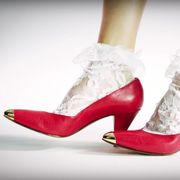 Footwear, High heels, Shoe, Red, Sandal, Basic pump, Fashion accessory, Fashion, Bridal shoe, Beige, 