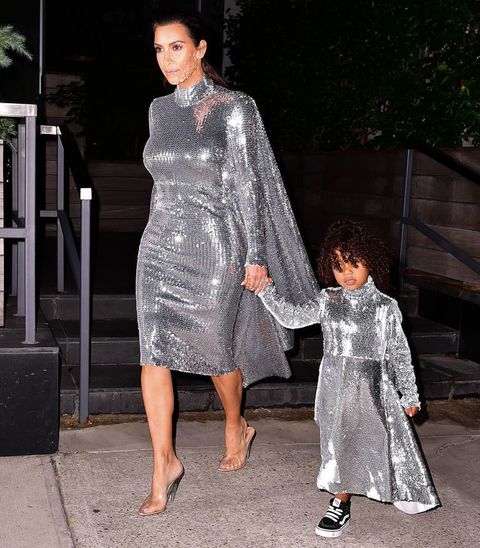 Kim kardashian silver body