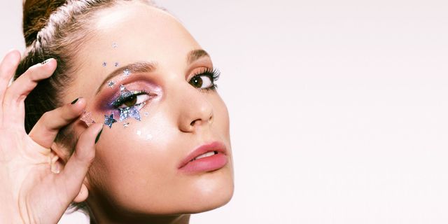 Makeup Digital Papers, Beauty Background, Glam Make Up Scrapbook