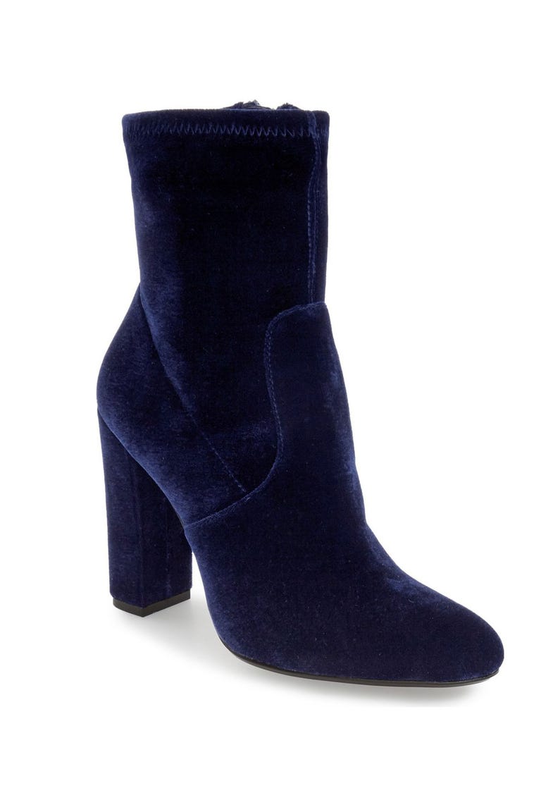 steve madden blue suede boots