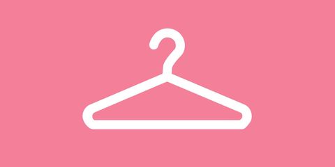 Clothes hanger illustration
