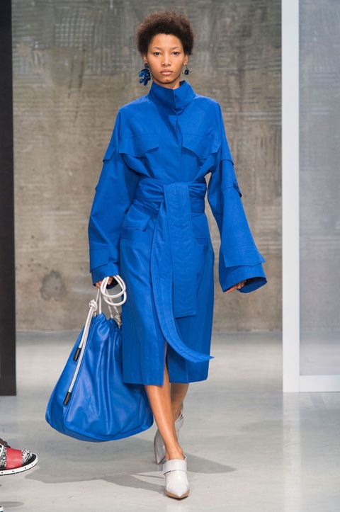 Clothing, Footwear, Blue, Sleeve, Textile, Outerwear, Electric blue, Style, Cobalt blue, Street fashion, 
