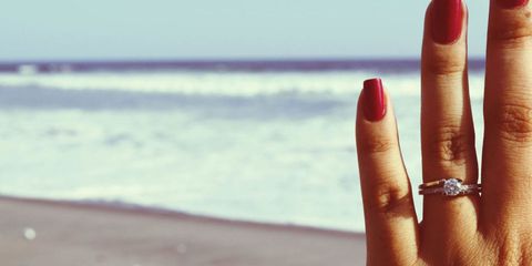 Body of water, Finger, Jewellery, Coastal and oceanic landforms, Nail, Wrist, Fluid, Thumb, Fashion accessory, Ring, 