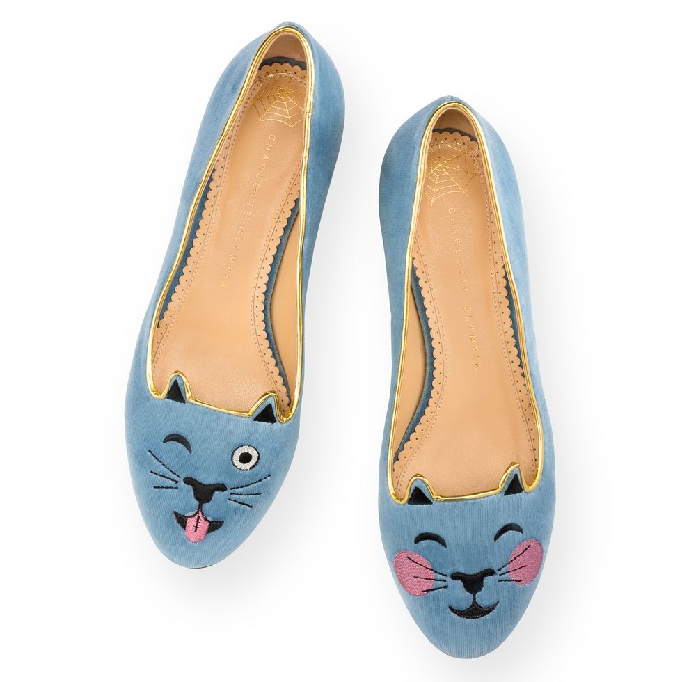 Charlotte Olympia's Classic Kitty Flats Are Also Emoji-Obsessed