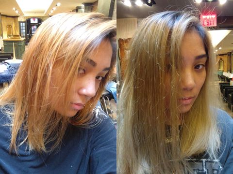 I Went From Black To Blond What It S Like To Bleach Your Hair