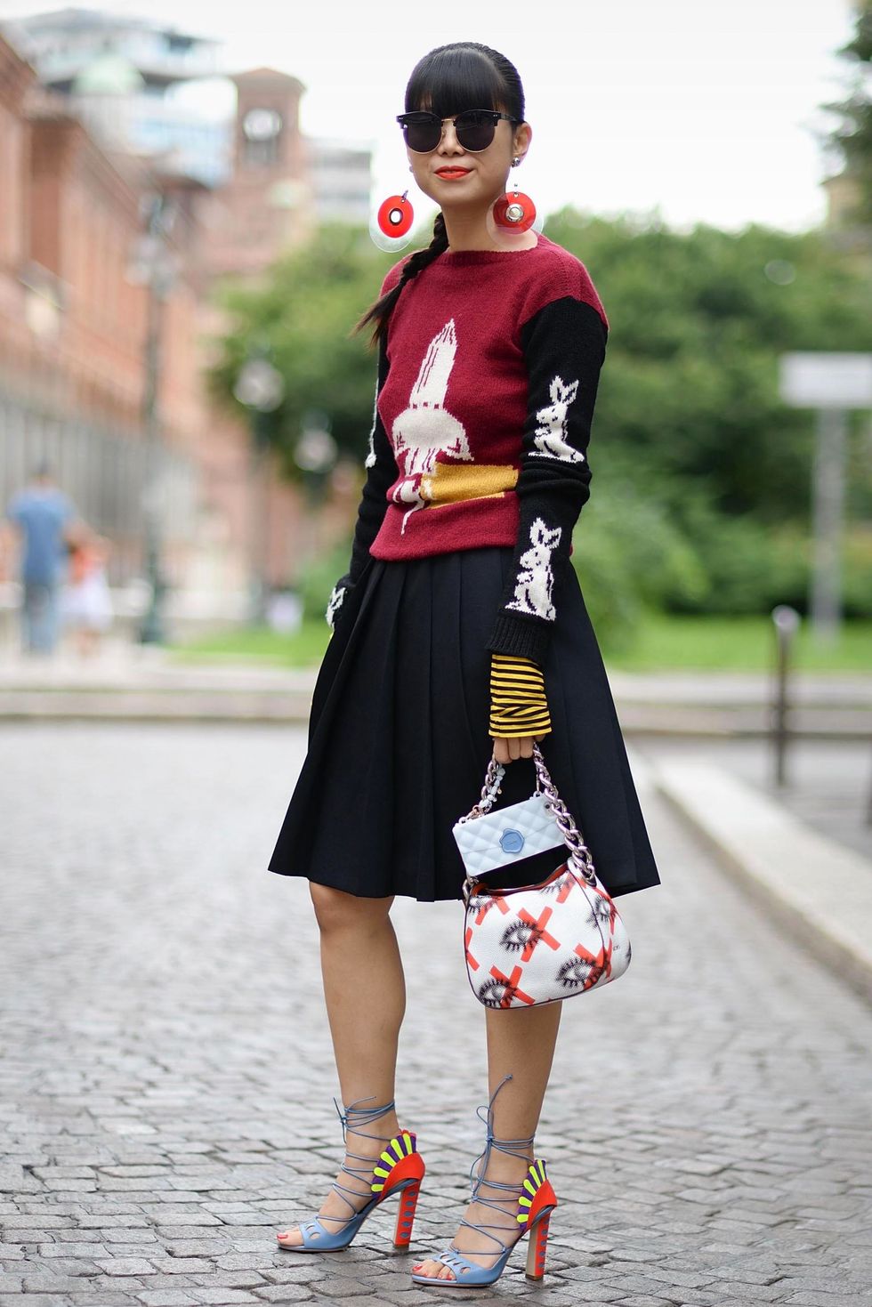 FASHION WEEK OUTFIT WITH GUCCI BELT & CHANEL BAG - Style Appetite
